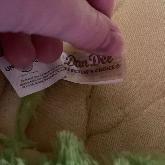 The Grinch Giant Plush Head Adult Mask Costume Dan Dee Big Greeter Heads Cosplay - Picture 7 of 9